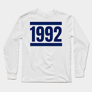 1992 with strip Long Sleeve T-Shirt